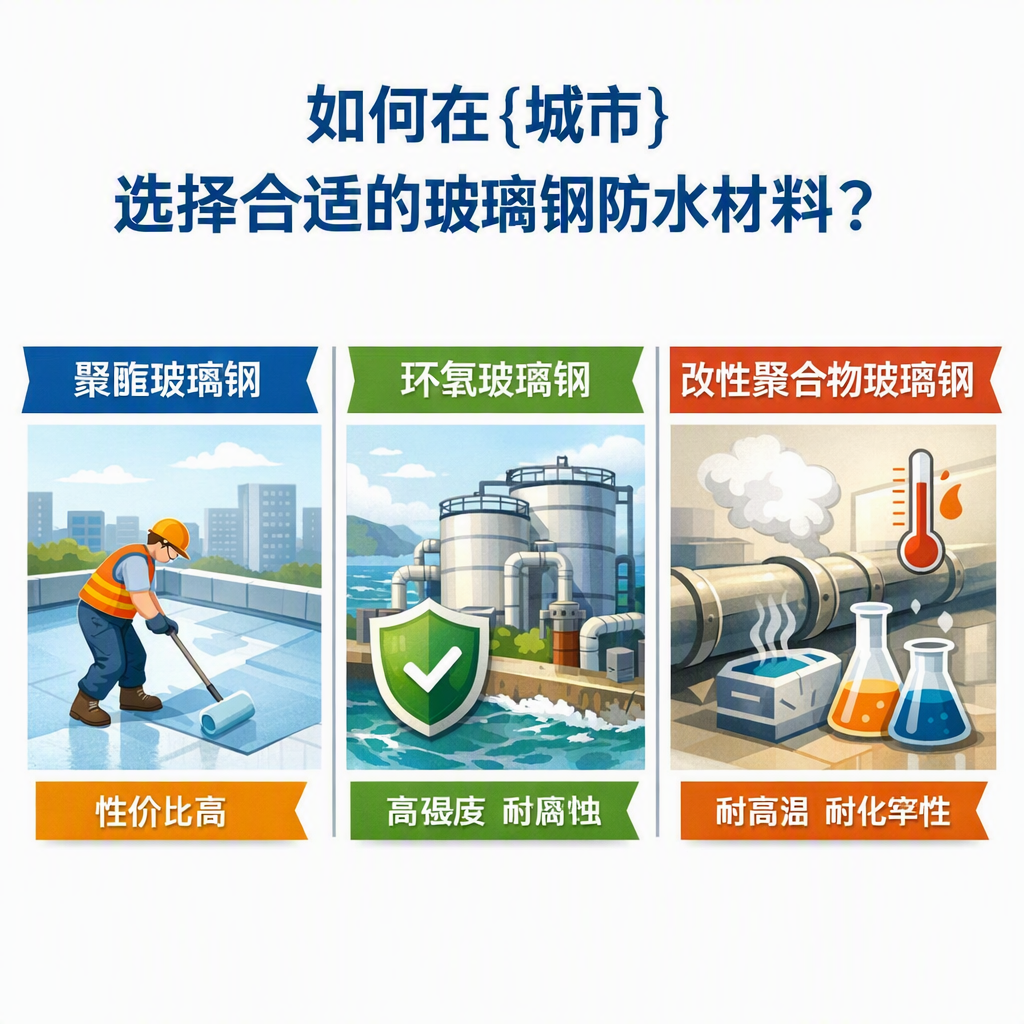 如何在三沙选择合适的玻璃钢防水材料？