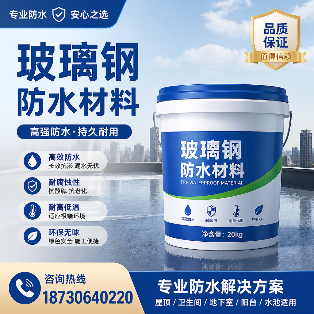 了解玻璃钢防水材料的市场趋势，三沙 企业不可不知